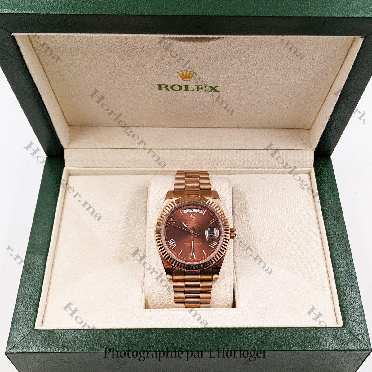 Rolex Day-date Chocolat