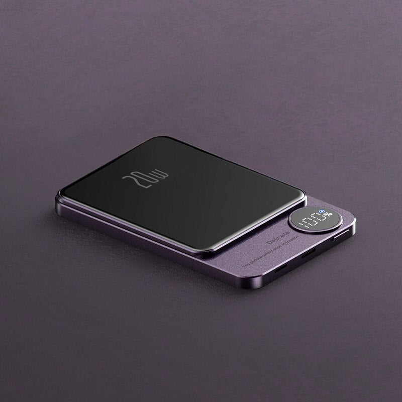 Mini Slim Magsafe Powerbank Magnetic Wireless - casestadium