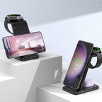 3-in-1 Fast Wireless Charging Station for Samsung Galaxy Devices