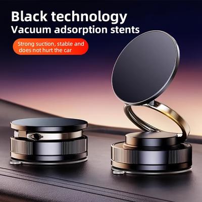 MagHold™ 360° Vacuum Magnetic Phone Mount – Car & Home Use